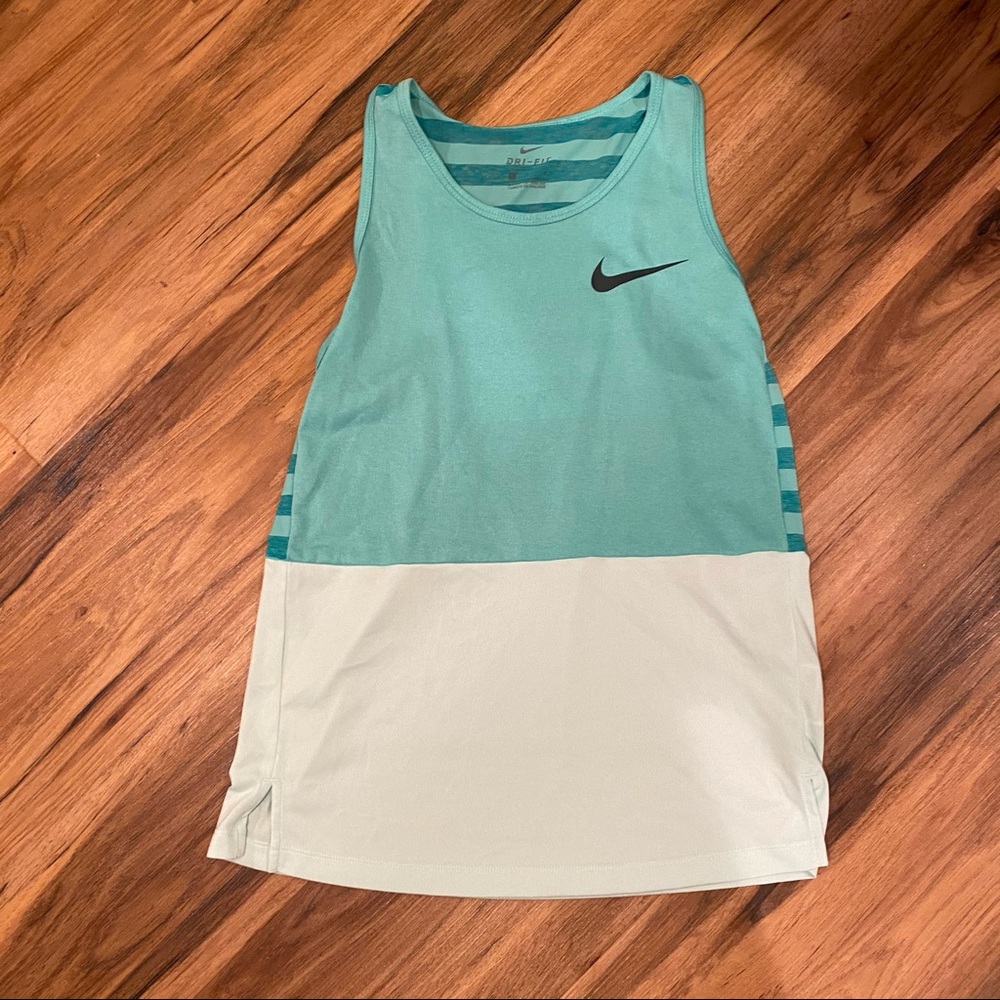 Nike Dri-Fit Girls Aqua Racerback Tank Top